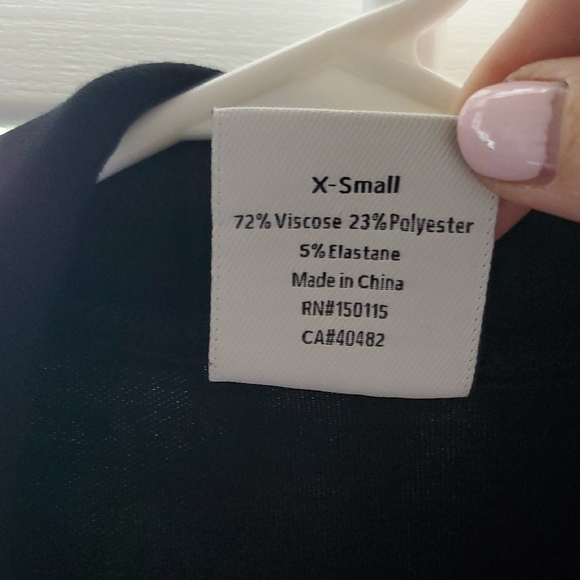 Varley Black Long Sleeve Jumpsuit - Picture 3 of 7